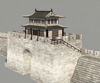 Chinese Style Ancient Architectural Buildings-ID:710500969