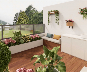 Modern Leisure Balcony-ID:180834058