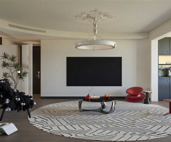 Modern A Living Room-ID:196033953