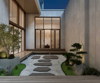 Japanese Style Courtyard/landscape-ID:107240771