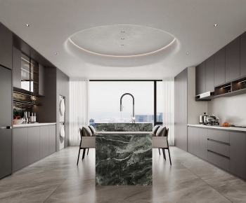Modern Open Kitchen-ID:503802064
