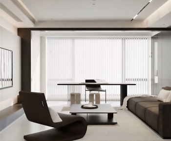 Modern A Living Room-ID:607430935
