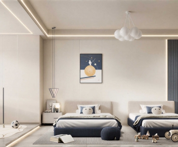 Modern Boy's Room And Son's Room-ID:892960079