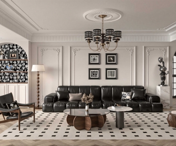 French Style A Living Room-ID:534460073