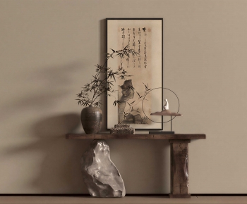 Wabi-sabi Style Console-ID:330238105