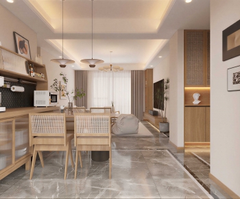 Modern Dining Room-ID:662673008