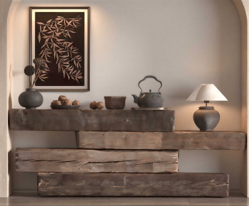 Wabi-sabi Style Table-ID:724000932
