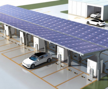 Modern Outdoor Parking Lot-ID:508757112