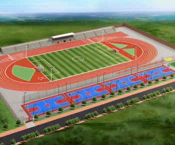 Modern Outdoor Sports Stadium-ID:420037983