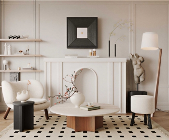 Modern A Living Room-ID:649254084