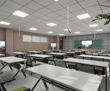 Modern School Classrooms-ID:958215959