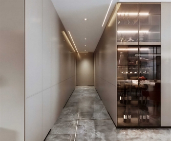 Modern Hallway-ID:745378977