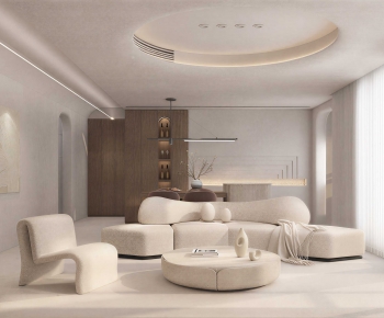 Modern A Living Room-ID:836760045