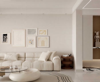 Modern A Living Room-ID:714948897