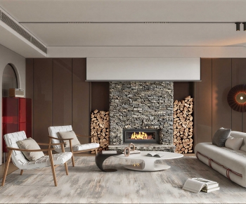Modern A Living Room-ID:732011081