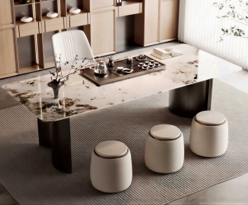 Modern Tea Tables And Chairs-ID:102770365