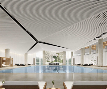 Modern Swimming Pool-ID:201805118