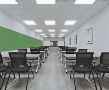 Modern School Classrooms-ID:669473898
