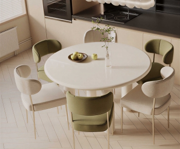 Modern Dining Table And Chairs-ID:310149212