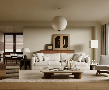 Modern A Living Room-ID:819942953