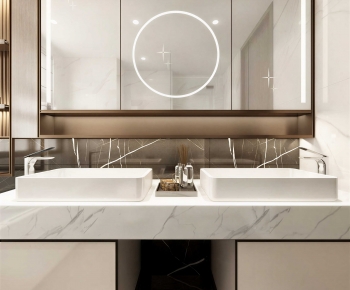 Modern Bathroom Cabinet-ID:462394001