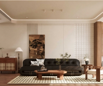 Modern A Living Room-ID:452384006
