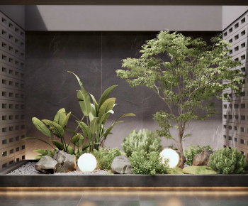 Modern Plant Landscaping-ID:713630916