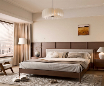 Wabi-sabi Style Bedroom-ID:110573054
