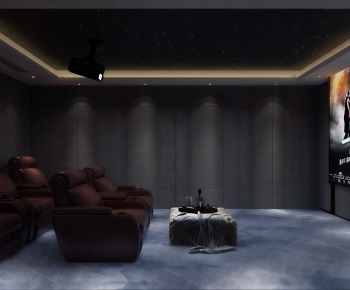 Modern Audiovisual Room-ID:613535889