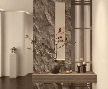 New Chinese Style Hallway-ID:954340936