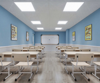 Modern School Classrooms-ID:333764081
