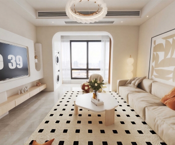 French Style A Living Room-ID:562457081