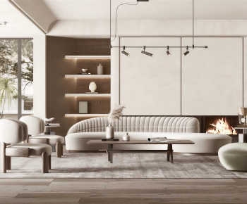 Modern A Living Room-ID:454130218