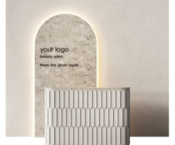Modern Reception Desk-ID:723012929