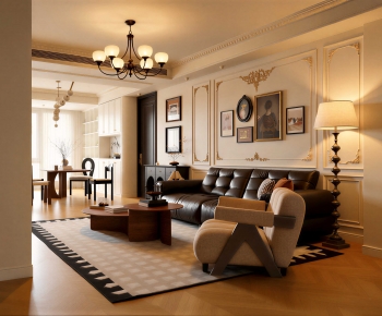 Modern A Living Room-ID:865468988