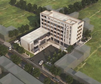 Modern Building Appearance-ID:134102111