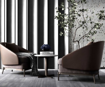 Modern Single Sofa-ID:884396084