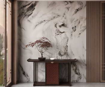 New Chinese Style Hallway-ID:106657987