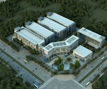 Modern Architectural Bird's-eye View Planning-ID:317312005