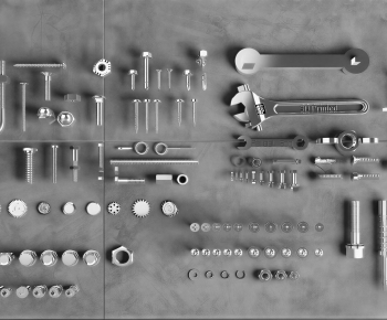 Industrial Style Piece Of Hardware-ID:625905042