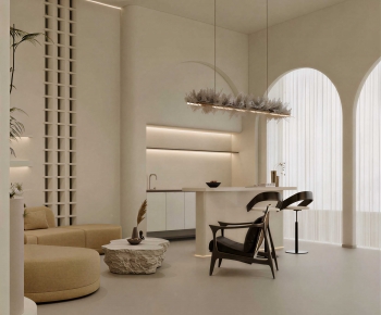 Wabi-sabi Style A Living Room-ID:126091003