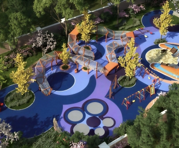Modern Park Landscape-ID:103299631