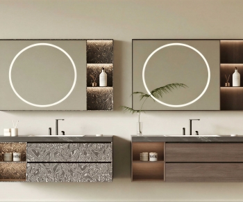 Modern Bathroom Cabinet-ID:491940023