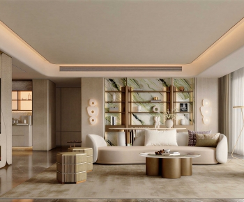 Modern A Living Room-ID:194180012