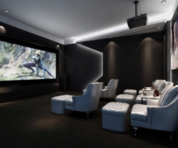 Modern Audiovisual Room-ID:322689063