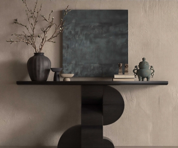 Wabi-sabi Style Console-ID:964281081