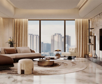 Modern A Living Room-ID:273367884