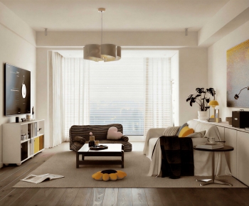 Modern A Living Room-ID:161251075
