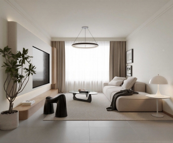 Modern A Living Room-ID:500153067