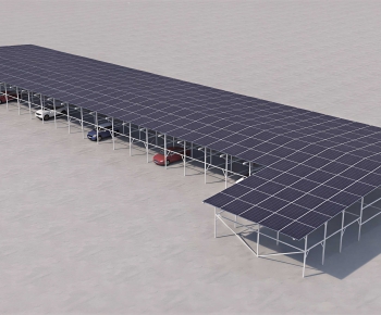 Modern Outdoor Parking Lot-ID:294759998